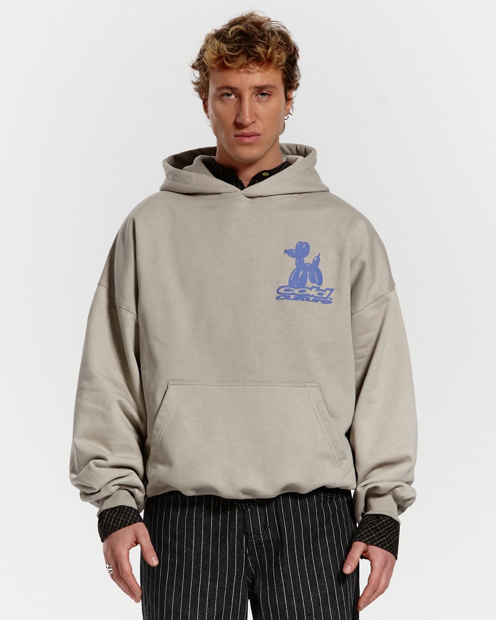 BALLOON DOG HOODIE MEDIUM BROWN - COLD CULTURE