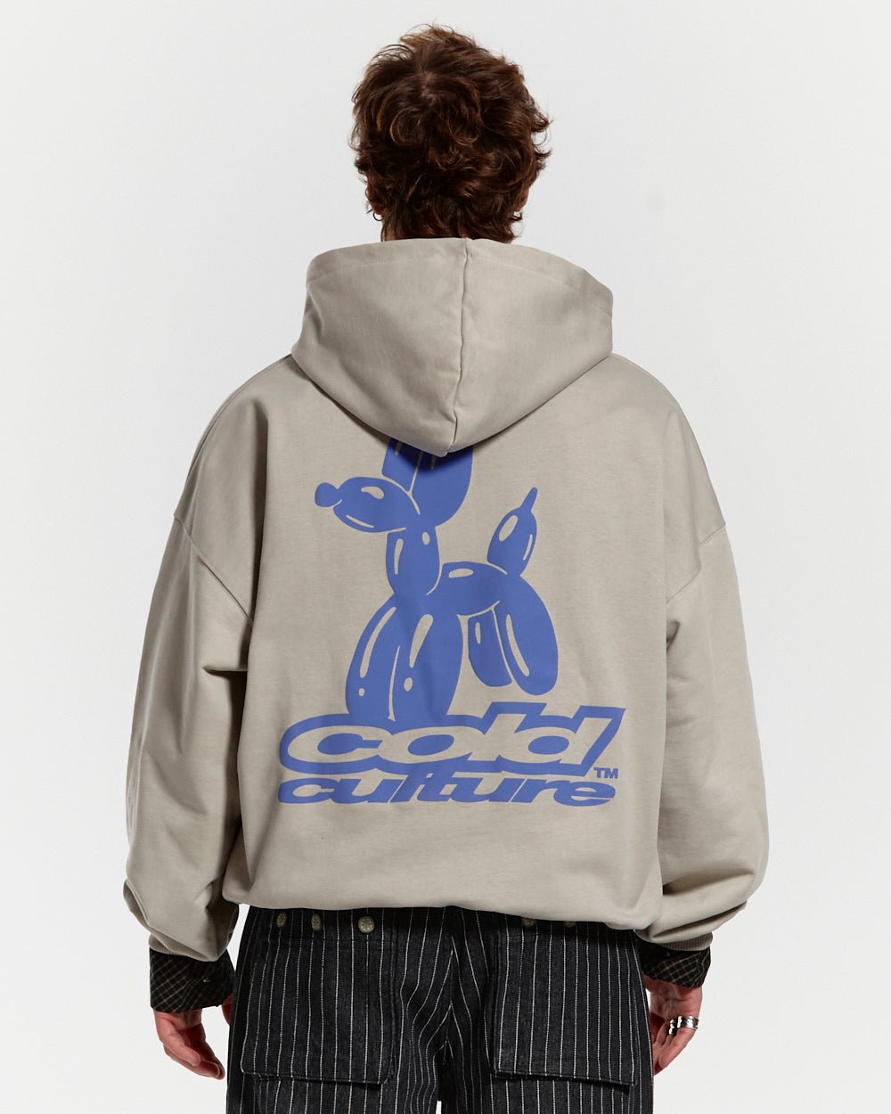 BALLOON DOG HOODIE MEDIUM BROWN - COLD CULTURE