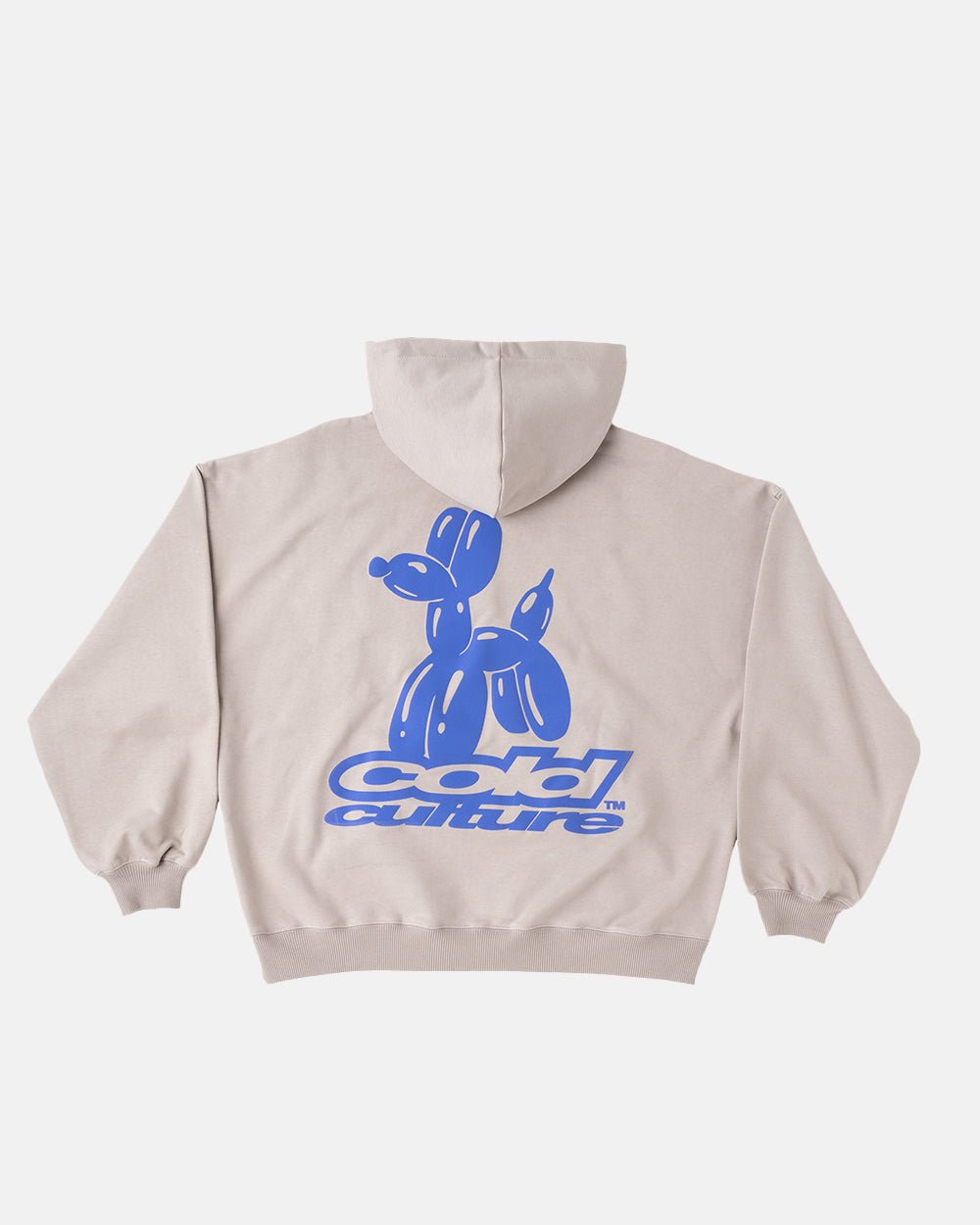 BALLOON DOG HOODIE MEDIUM BROWN - COLD CULTURE