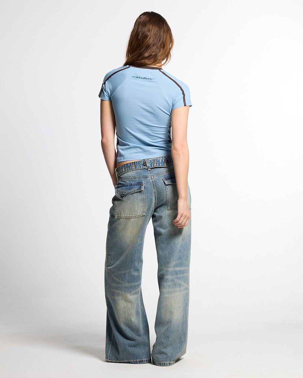 BANDAL BABY TEE BLUE - Cold Culture