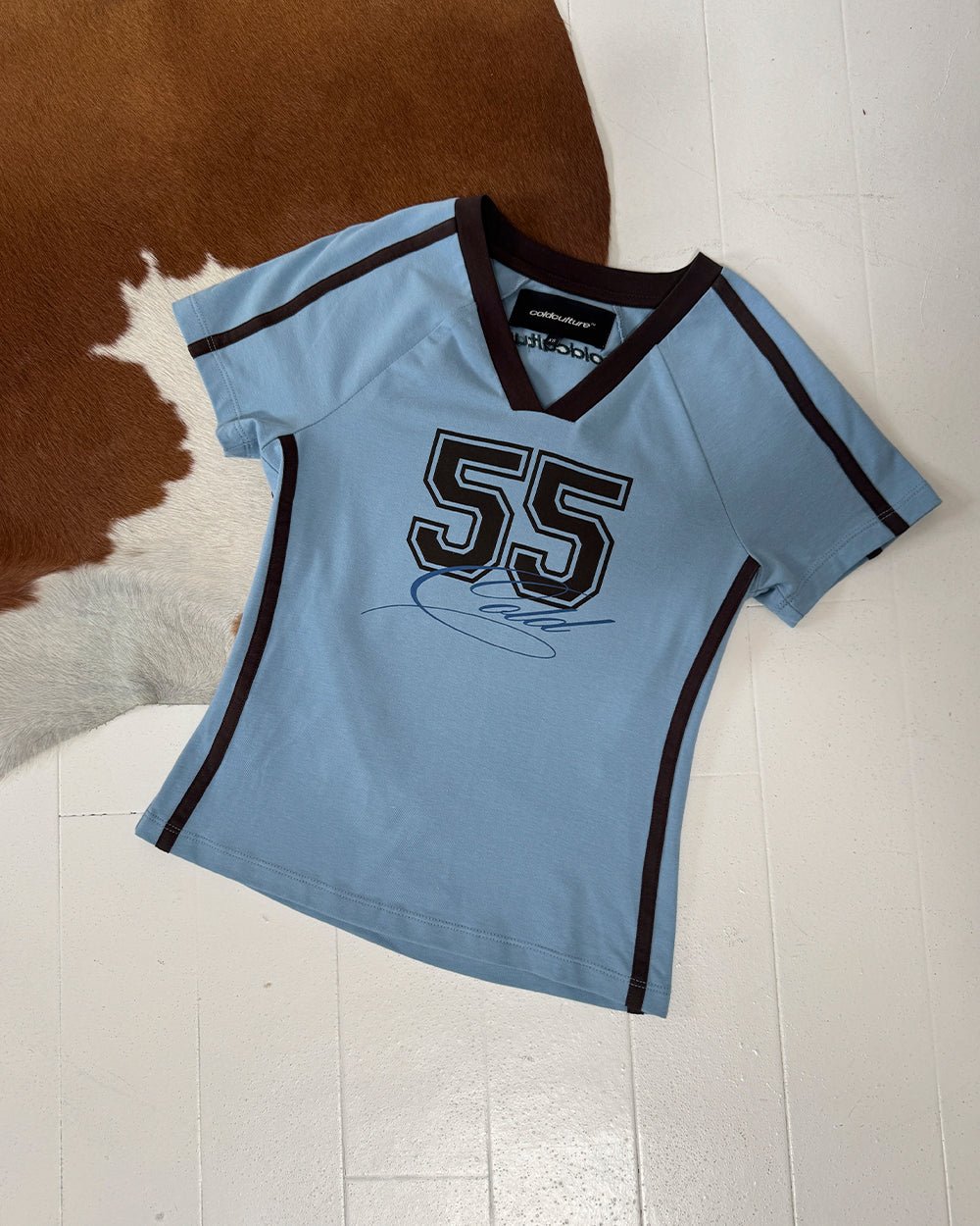 BANDAL BABY TEE BLUE - Cold Culture