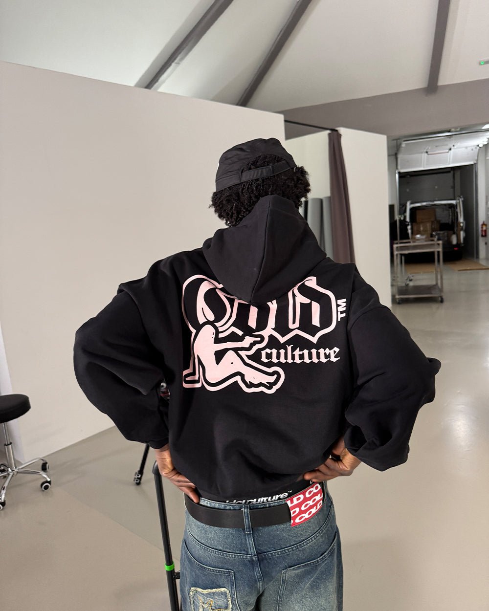 coldculture ブラック スタッズ パーカー STARS HOODIE BLACK | COLD CULTURE™ | STREETWEAR CLOTHING BRAND
