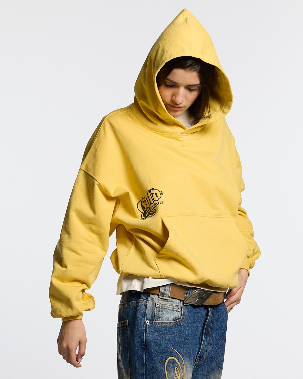 BANG BANG HOODIE YELLOW - Cold Culture #woman