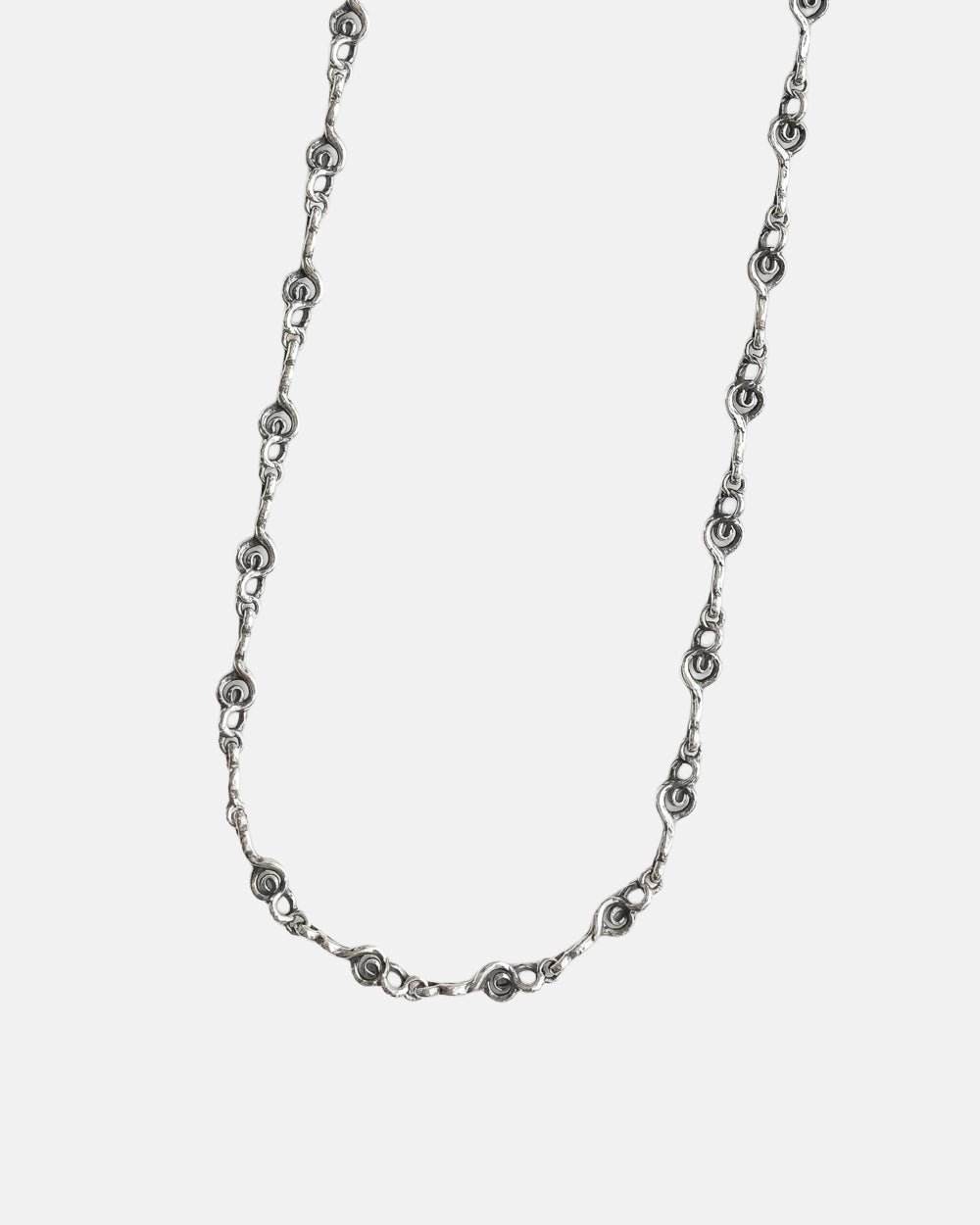 BEAT IT NECKLACE SILVER - Cold Culture