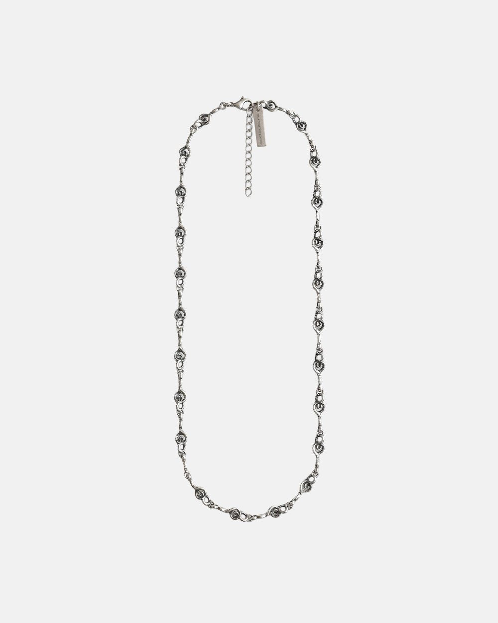 BEAT IT NECKLACE SILVER - Cold Culture