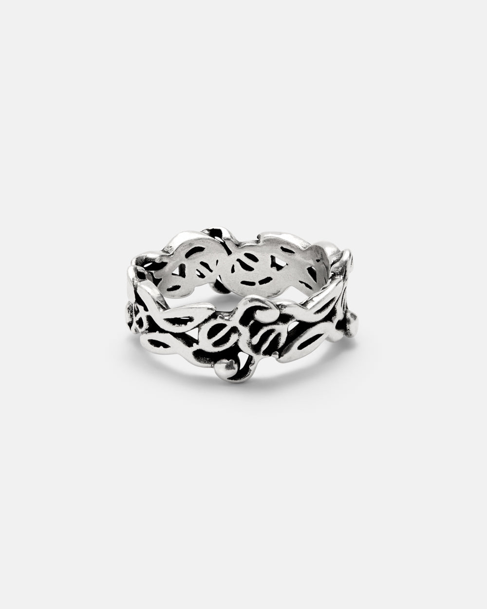 BEAT IT RING SILVER - Cold Culture