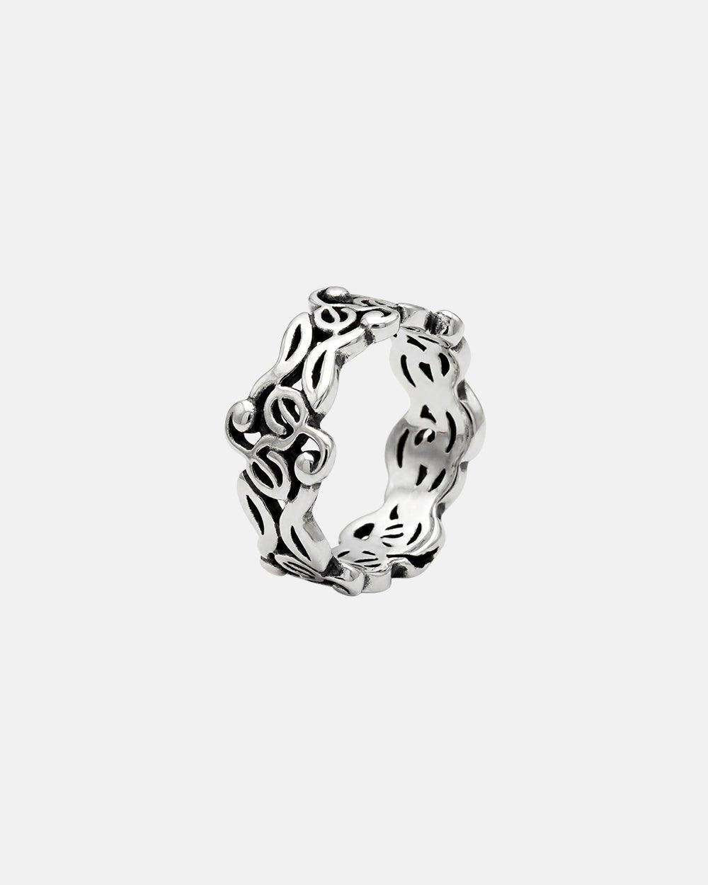 BEAT IT RING SILVER - Cold Culture