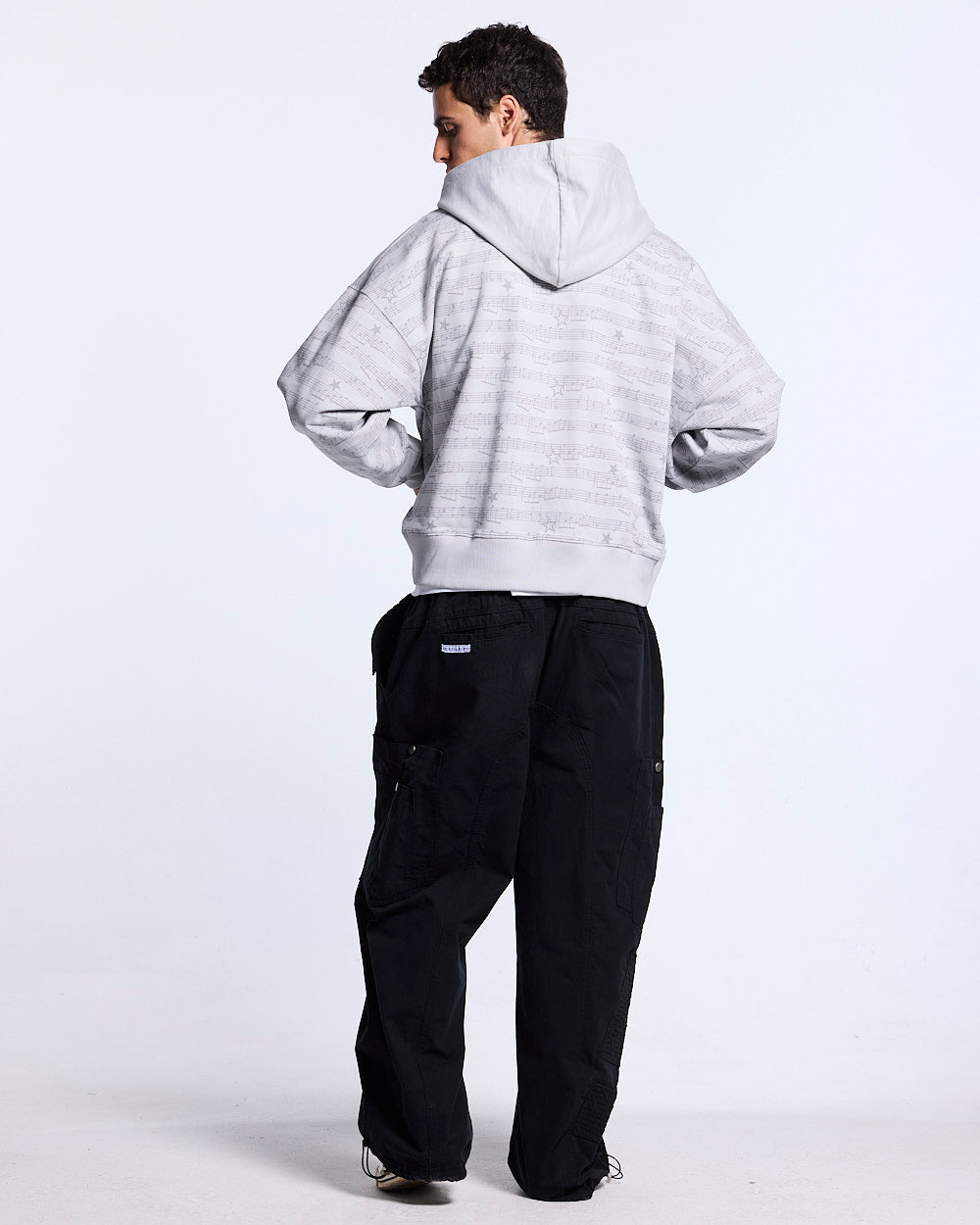 BEAT IT ZIP HOODIE GREY - Cold Culture