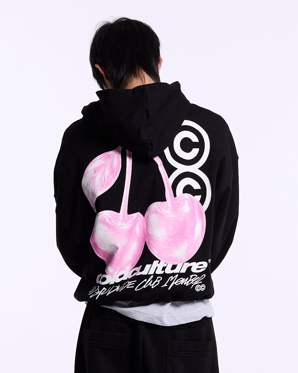 BERRY HOODIE BLACK - Cold Culture
