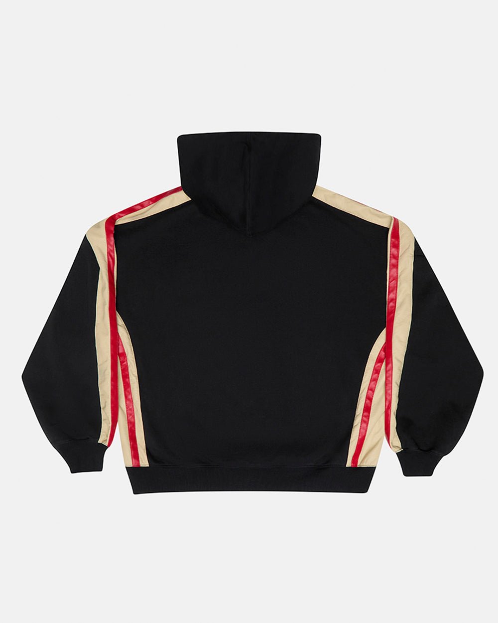 BIKER ZIP HOODIE BLACK
