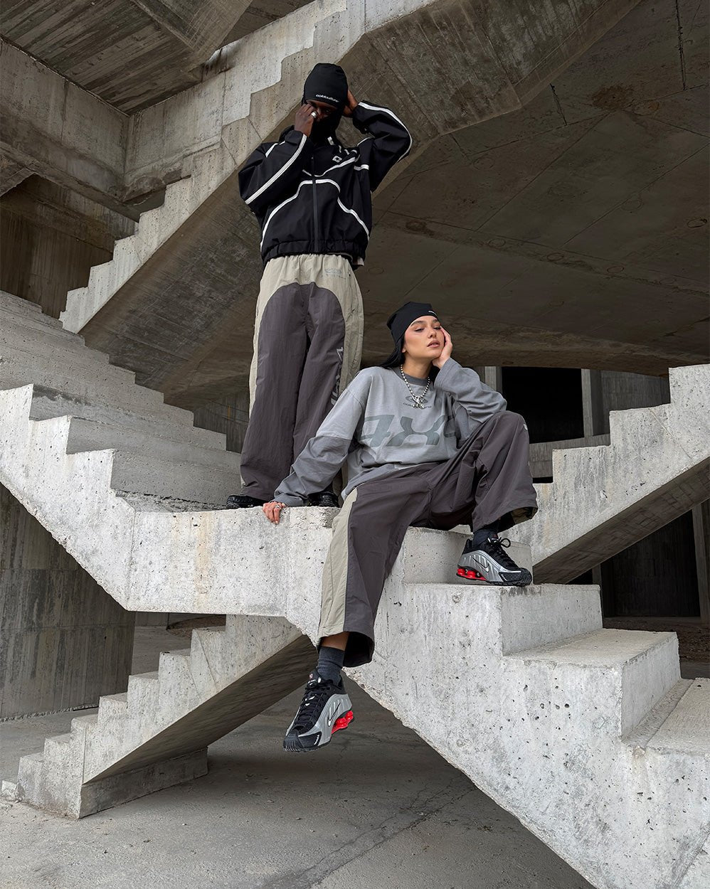 BLACE LONGSLEEVE GREY - COLD CULTURE