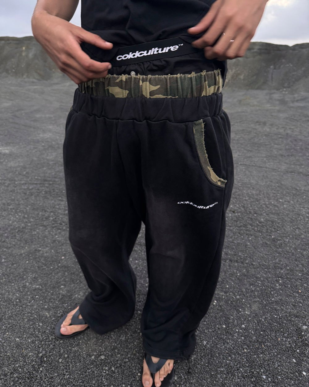 BLACK OPS SWEATPANTS BLACK - Cold Culture
