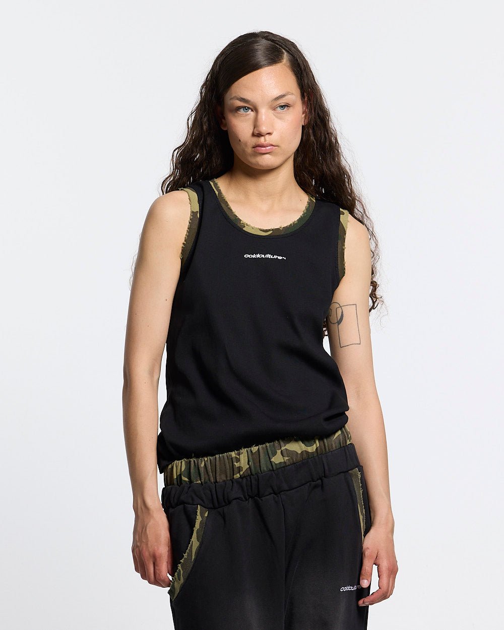 BLACK OPS TANK TOP BLACK - Cold Culture