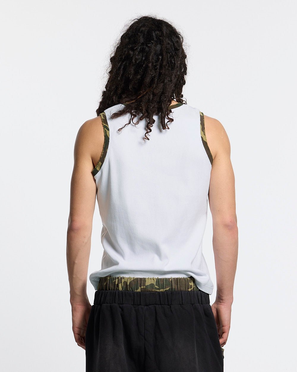 BLACK OPS TANK TOP WHITE - Cold Culture