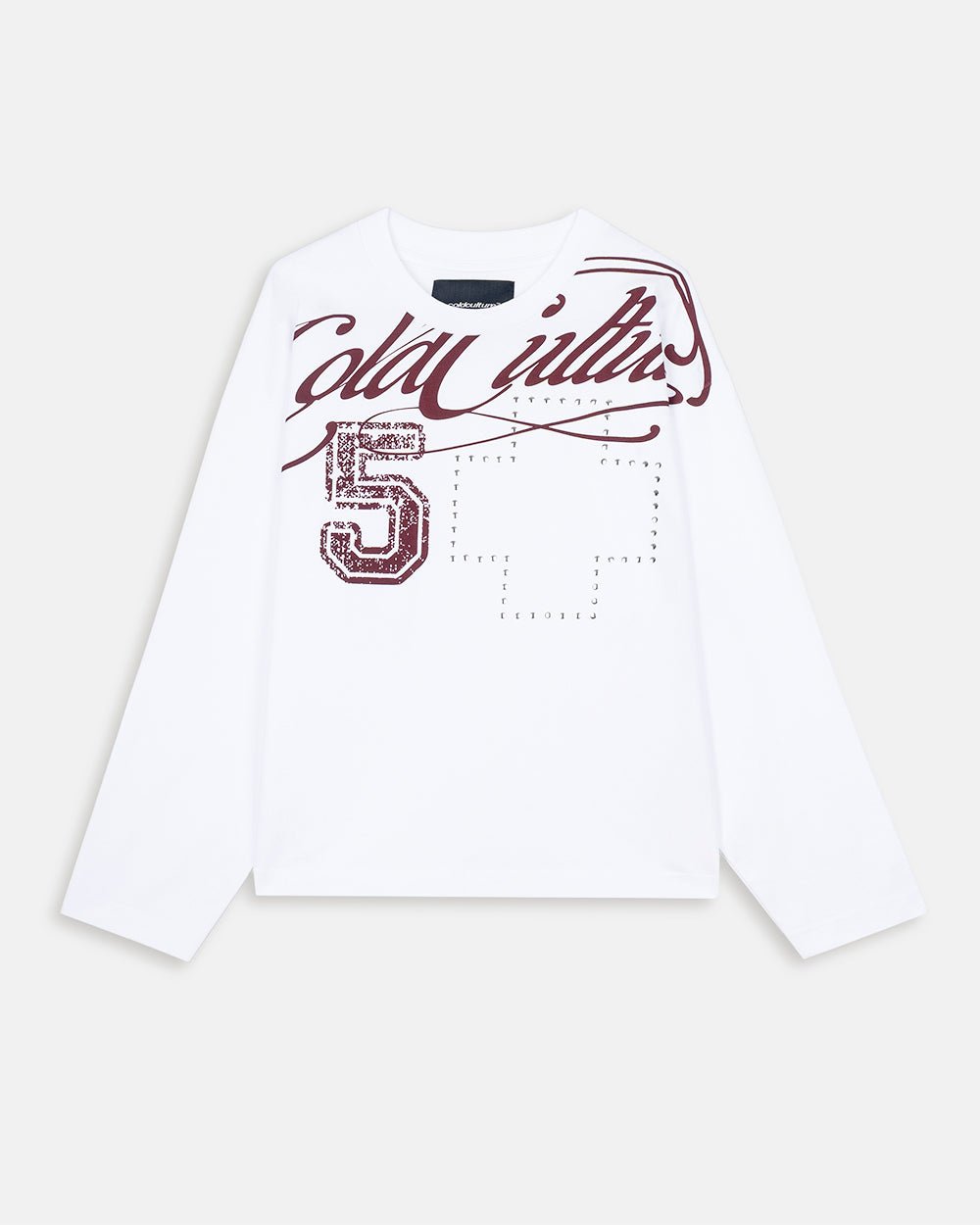 BLESSINGS LONGSLEEVE WHITE - Cold Culture