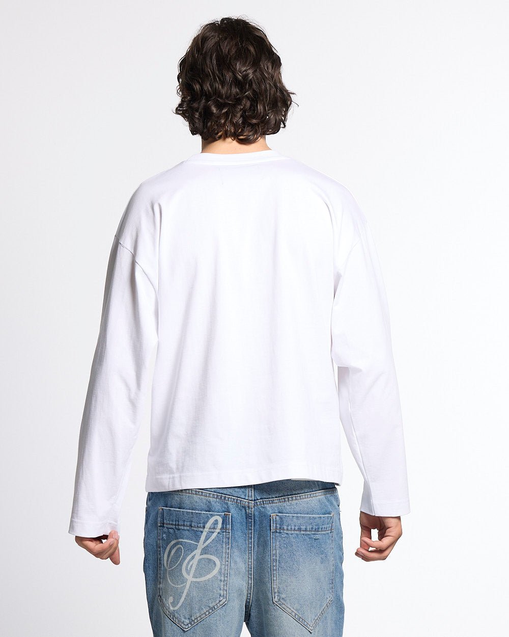 BLESSINGS LONGSLEEVE WHITE - Cold Culture