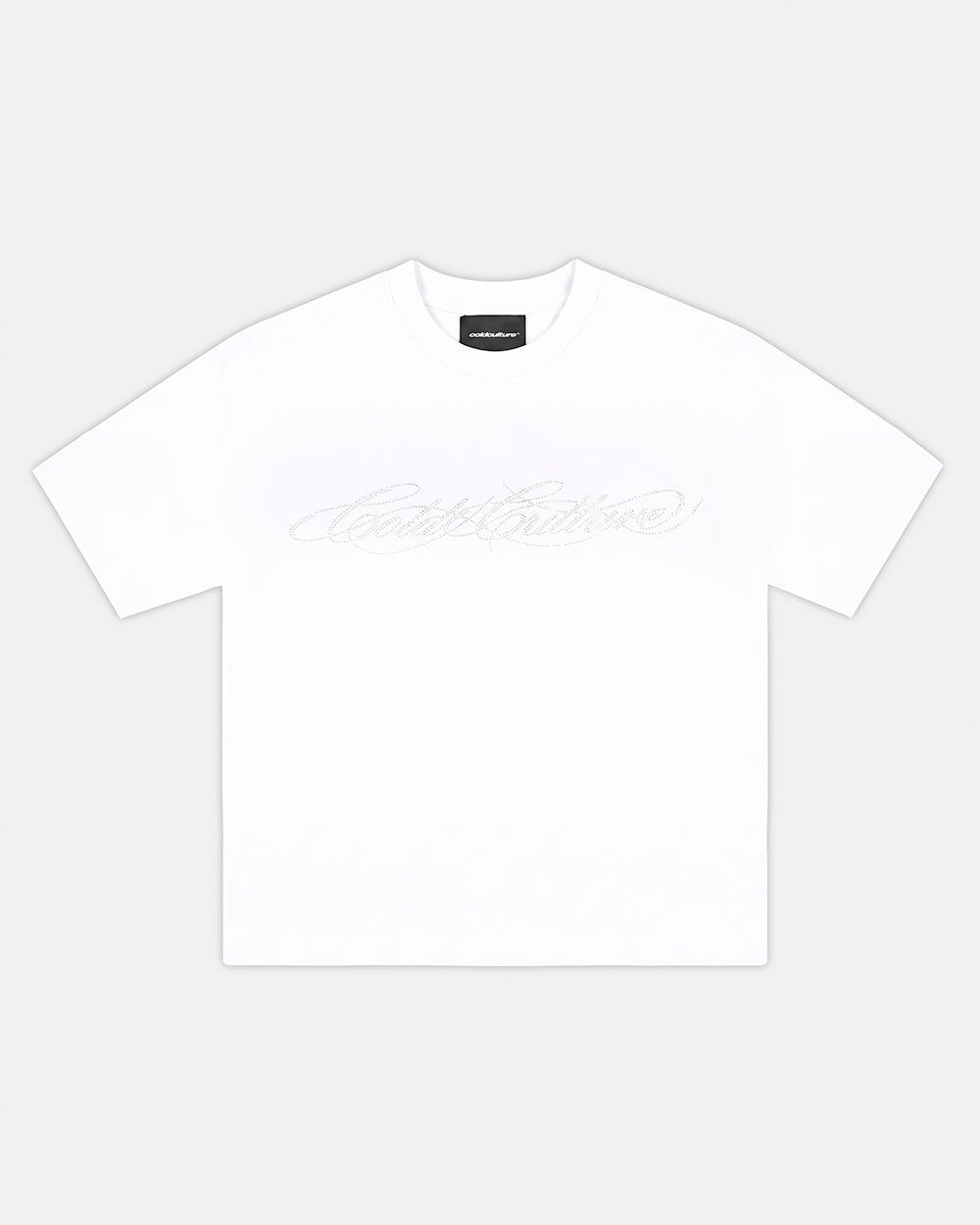 BLING REGULAR TEE WHITE - Cold Culture