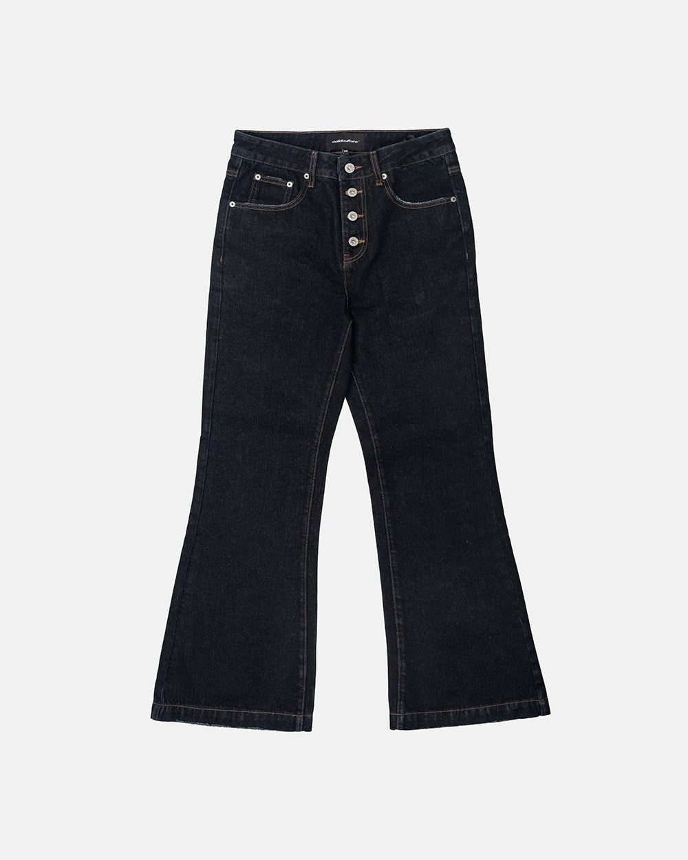 BLURRED V5 BOOTCUT PANTS RAW DENIM - Cold Culture