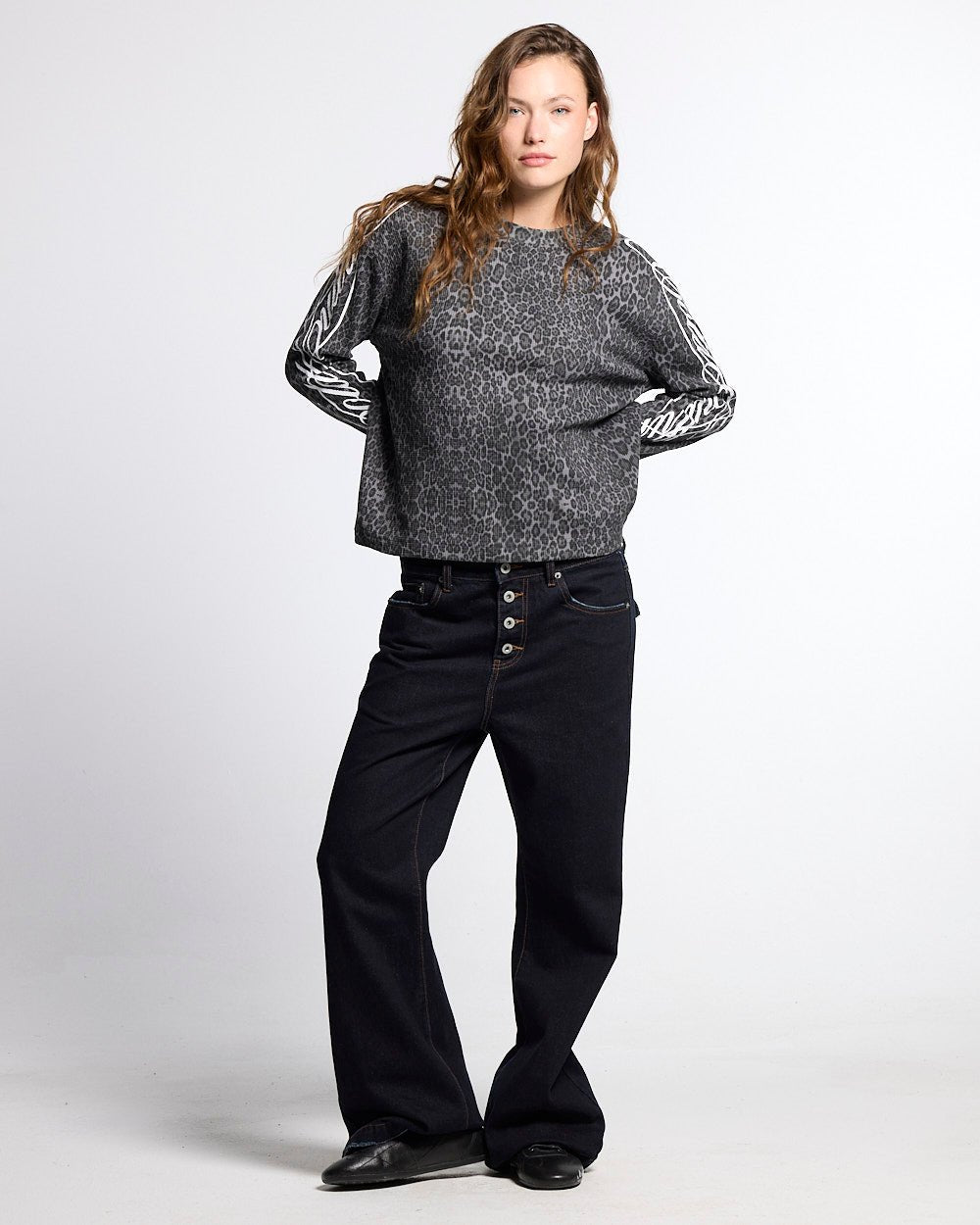 BLURRED V5 BOOTCUT PANTS RAW DENIM - Cold Culture