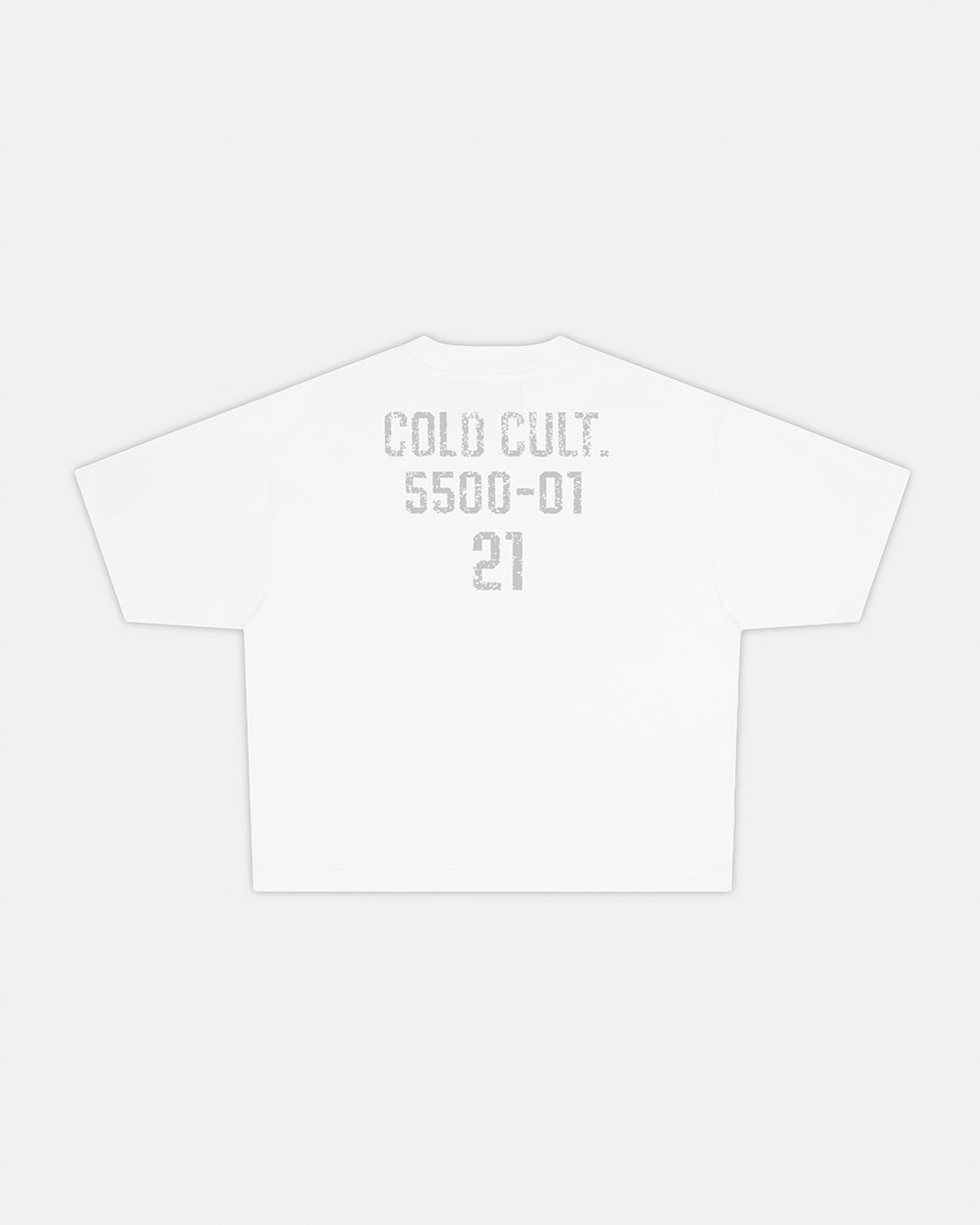 BOARDING TEE WHITE - Cold Culture