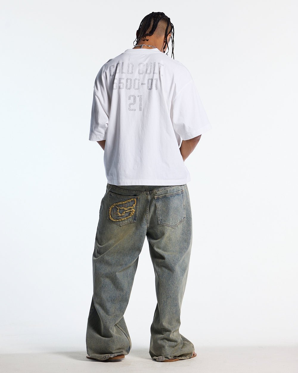 BOARDING TEE WHITE - Cold Culture