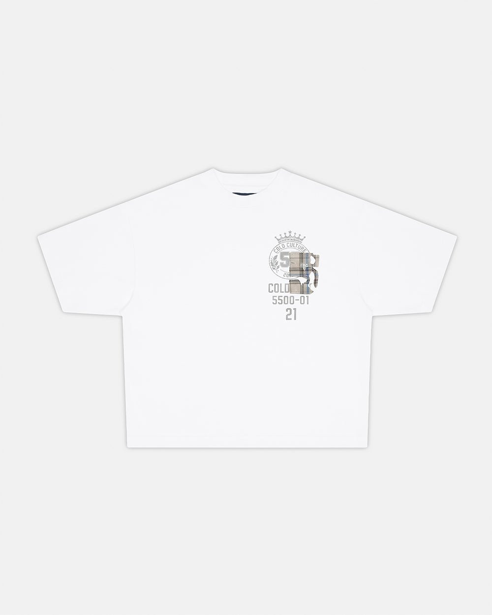 BOARDING TEE WHITE - Cold Culture