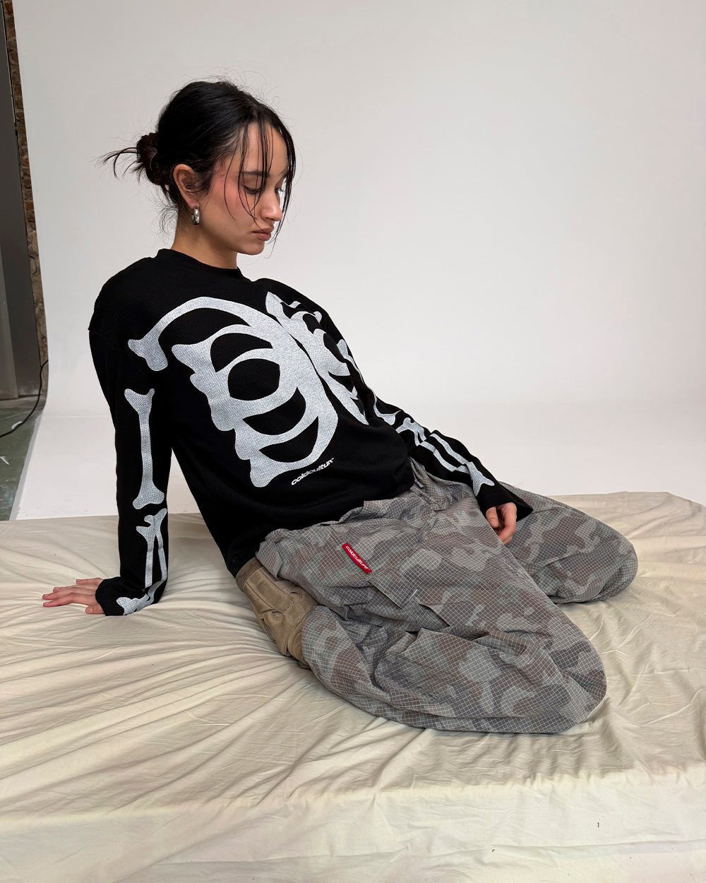 BONEY LONGSLEEVE BLACK - Cold Culture