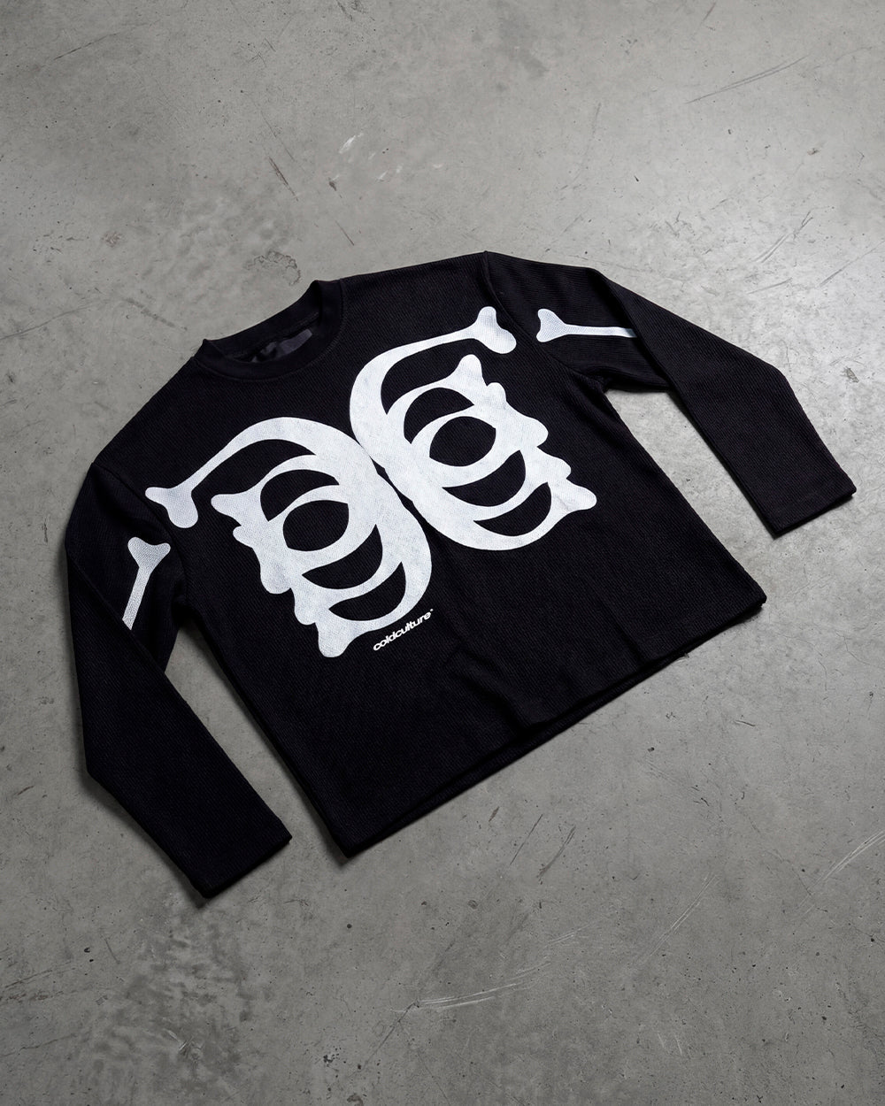 BONEY LONGSLEEVE BLACK - Cold Culture