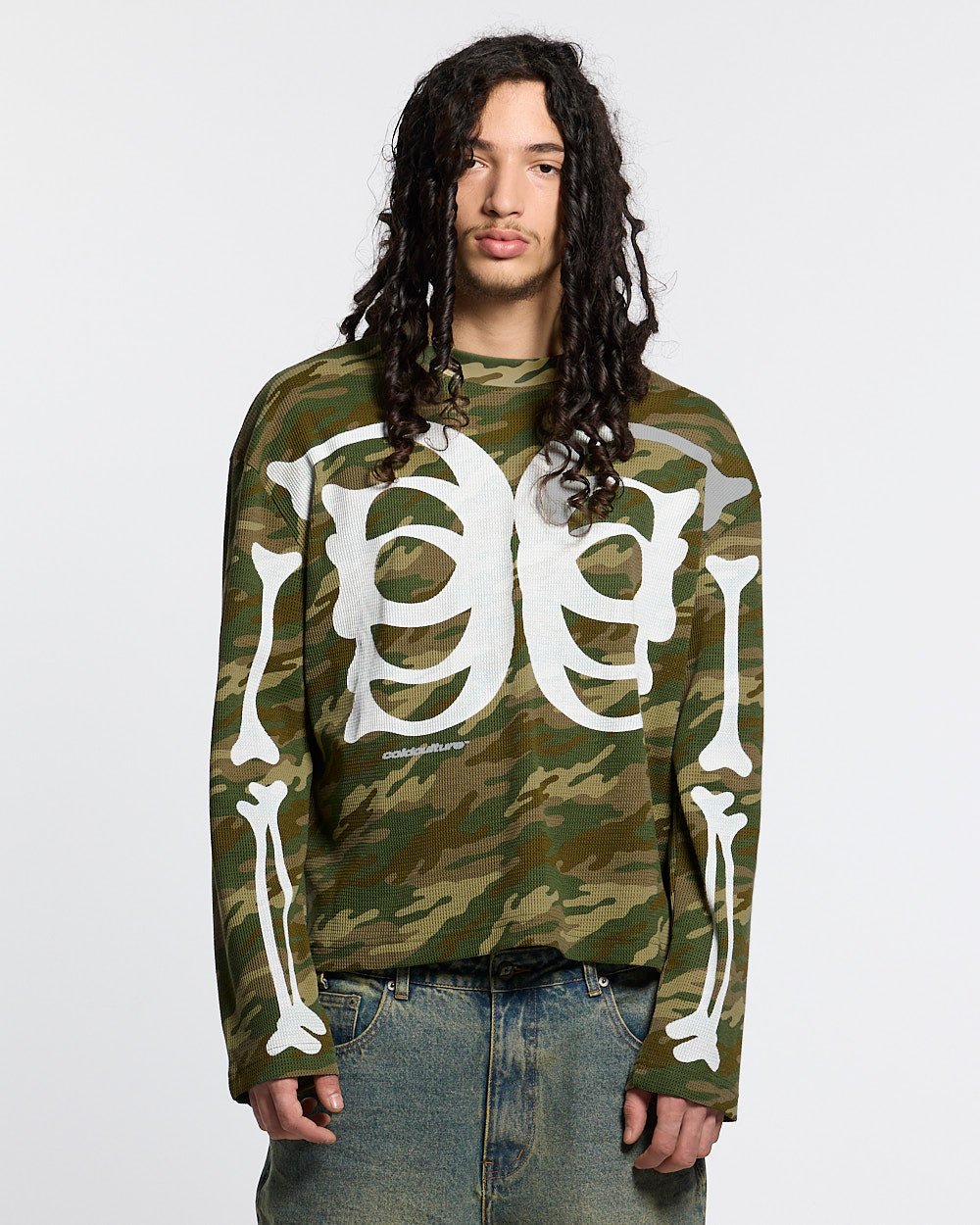 BONEY LONGSLEEVE CAMO - Cold Culture