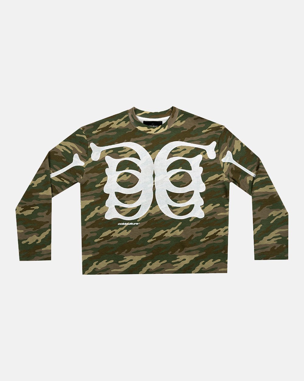 BONEY LONGSLEEVE CAMO - Cold Culture