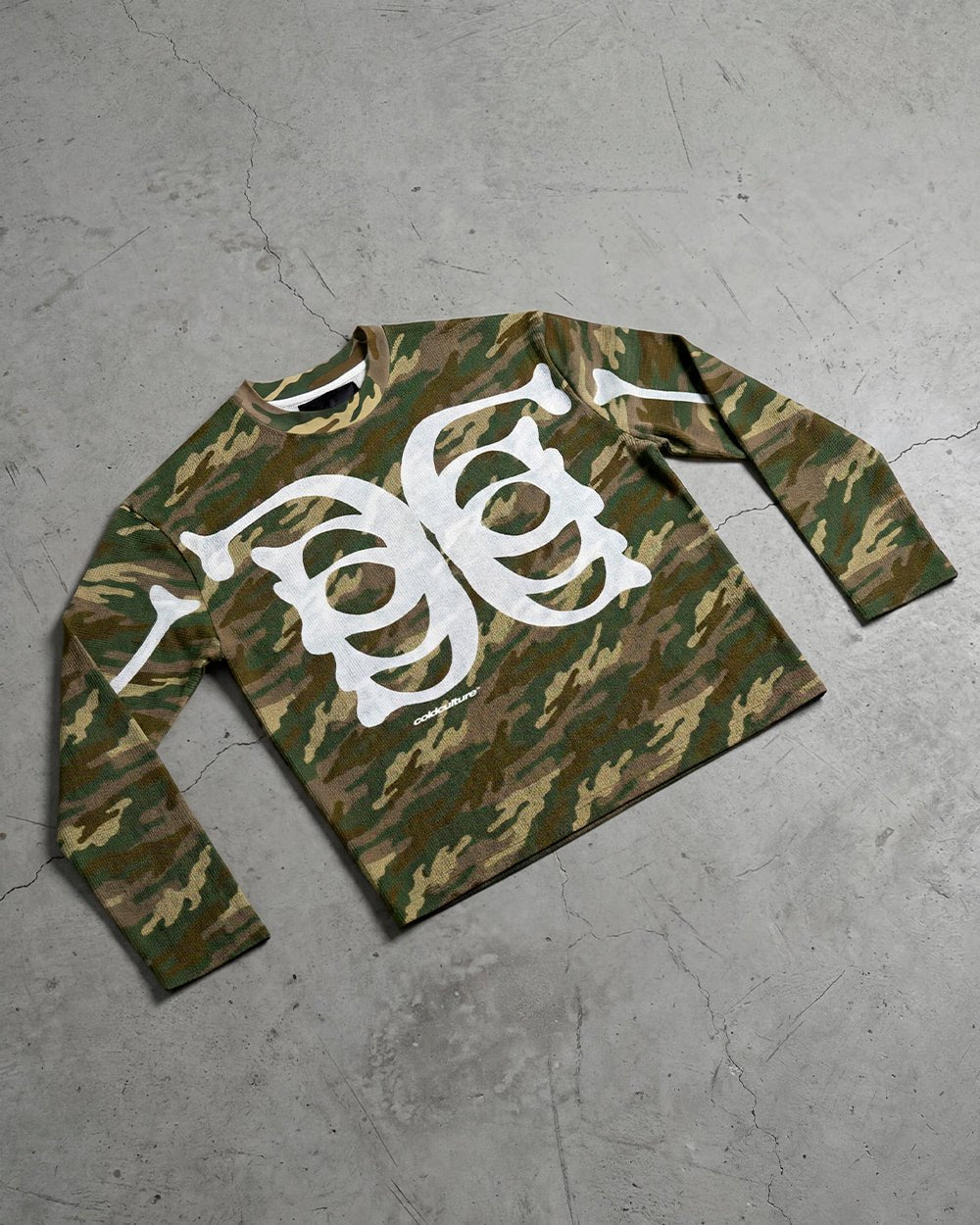 BONEY LONGSLEEVE CAMO - Cold Culture