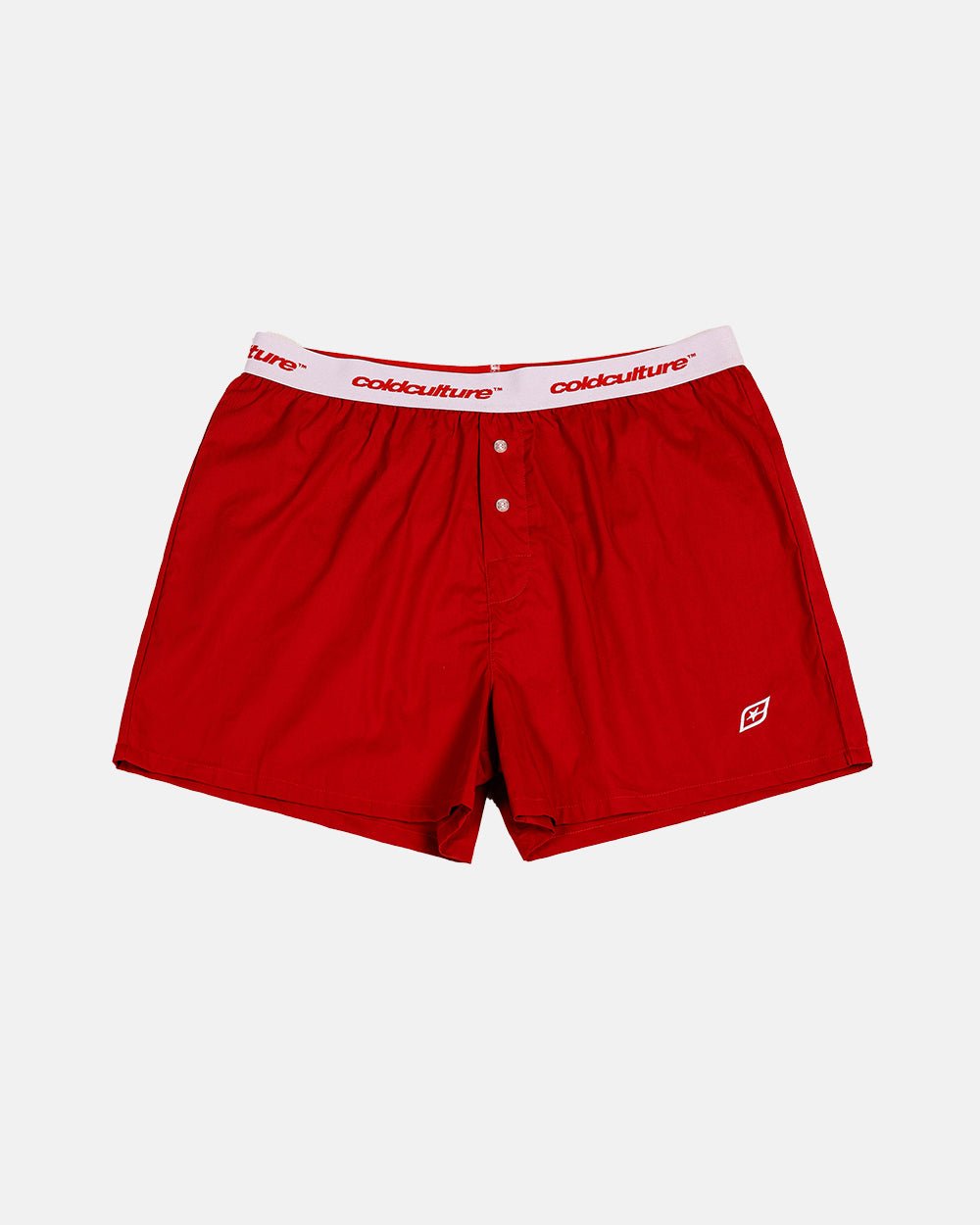 BOXERS ORIGINAL PACK VIVID RED/BROWN - COLD CULTURE