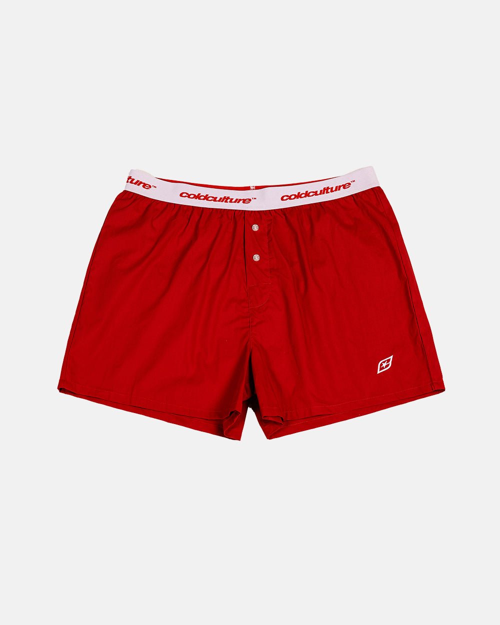 BOXERS ORIGINAL PACK VIVID RED/TITANIUM - COLD CULTURE