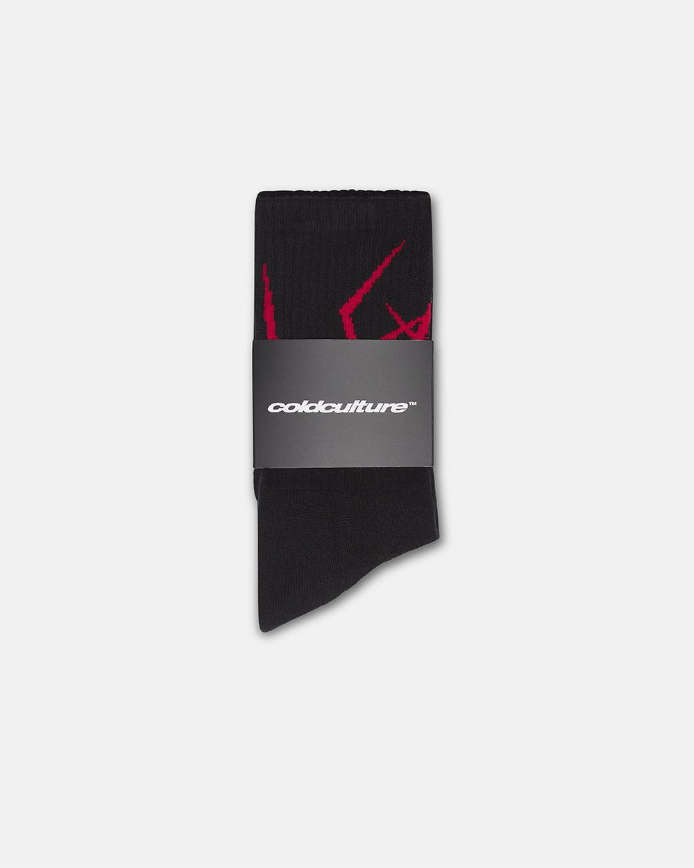 BRAMBLES SOCKS BLACK & RED - Cold Culture