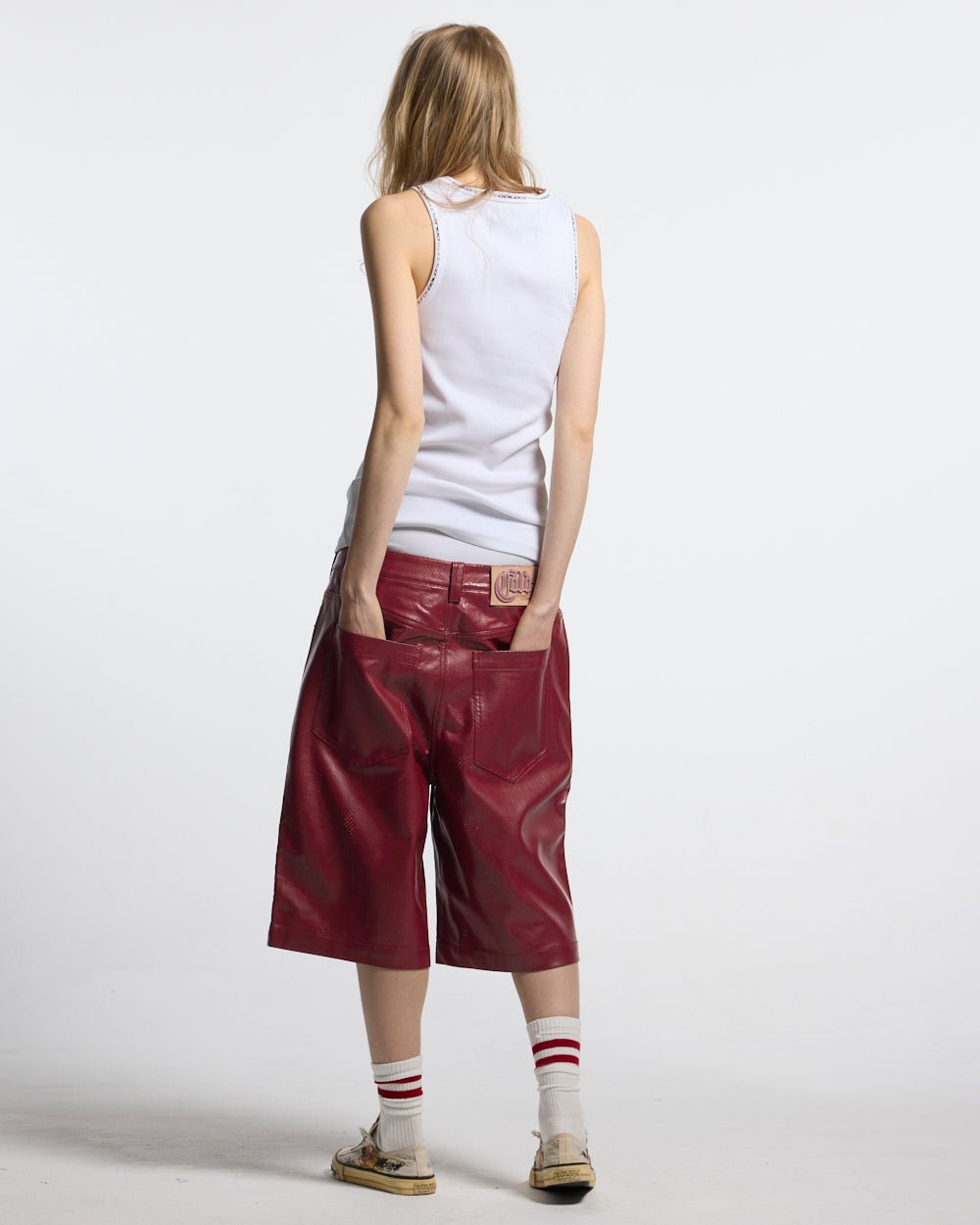 BRAVE SHORT BURGUNDY - Cold Culture