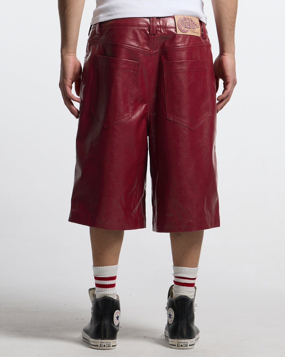 BRAVE SHORT BURGUNDY - Cold Culture