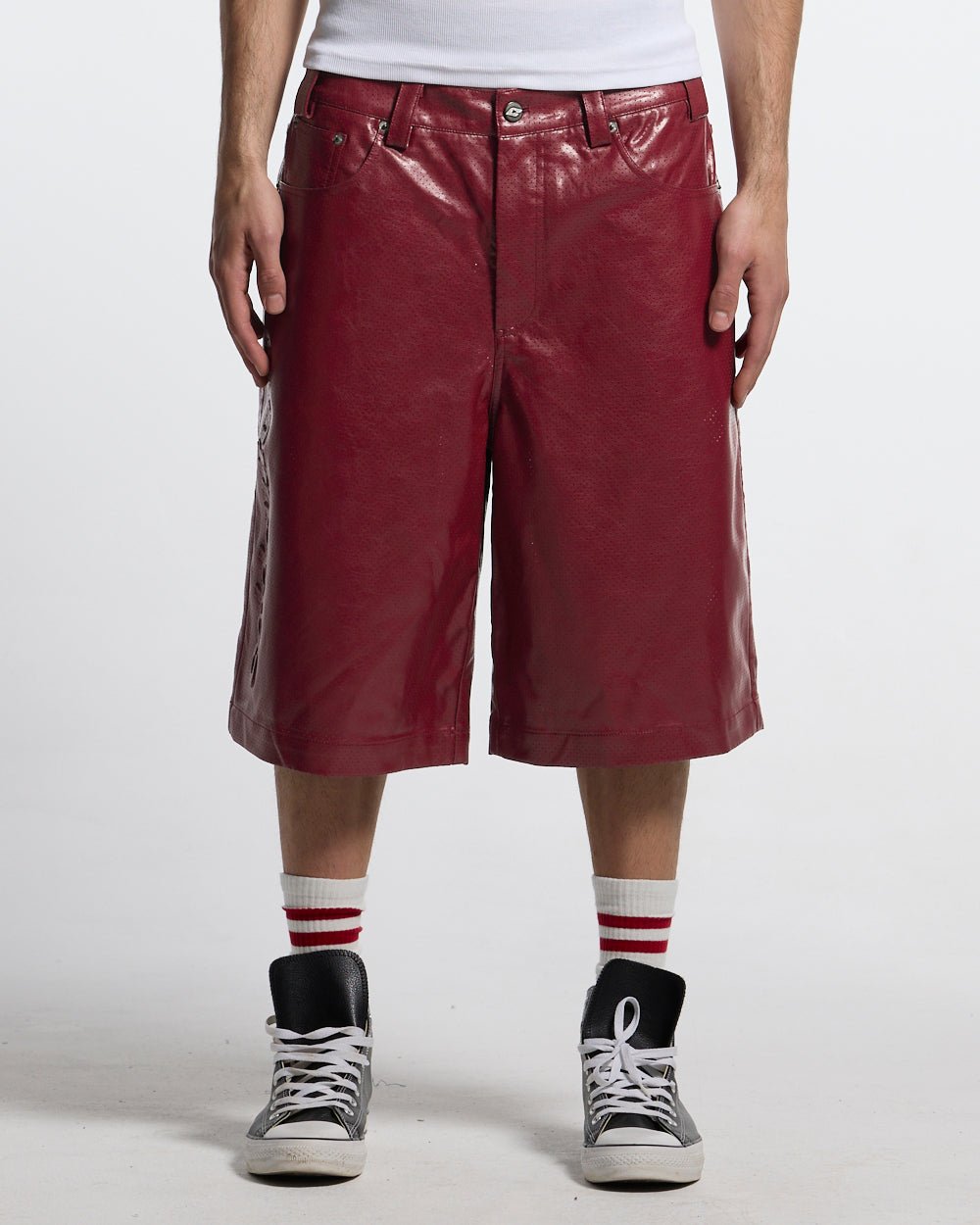 BRAVE SHORT BURGUNDY - Cold Culture