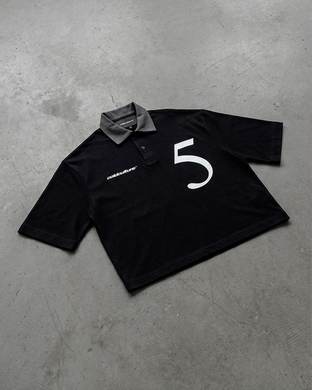 BRIGHTON POLO BLACK - Cold Culture
