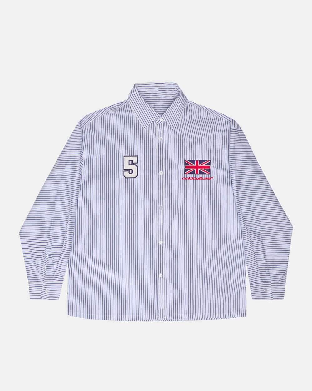 BRIGHTON SHIRT NAVY AND WHITE - COLD CULTURE