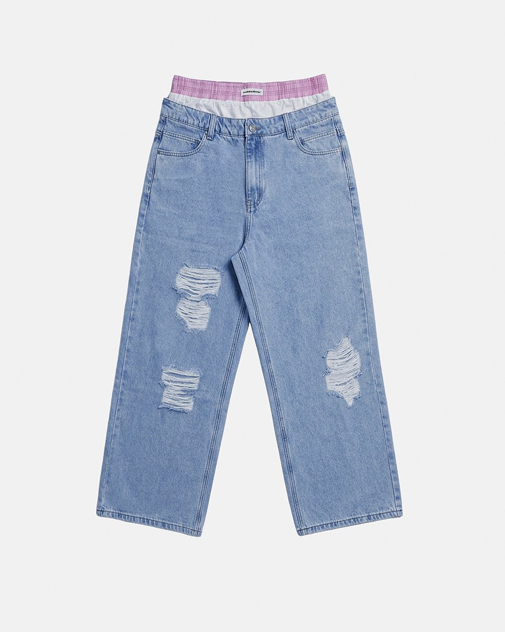 BUD V2 PANTS LIGHT BLUE DENIM - Cold Culture