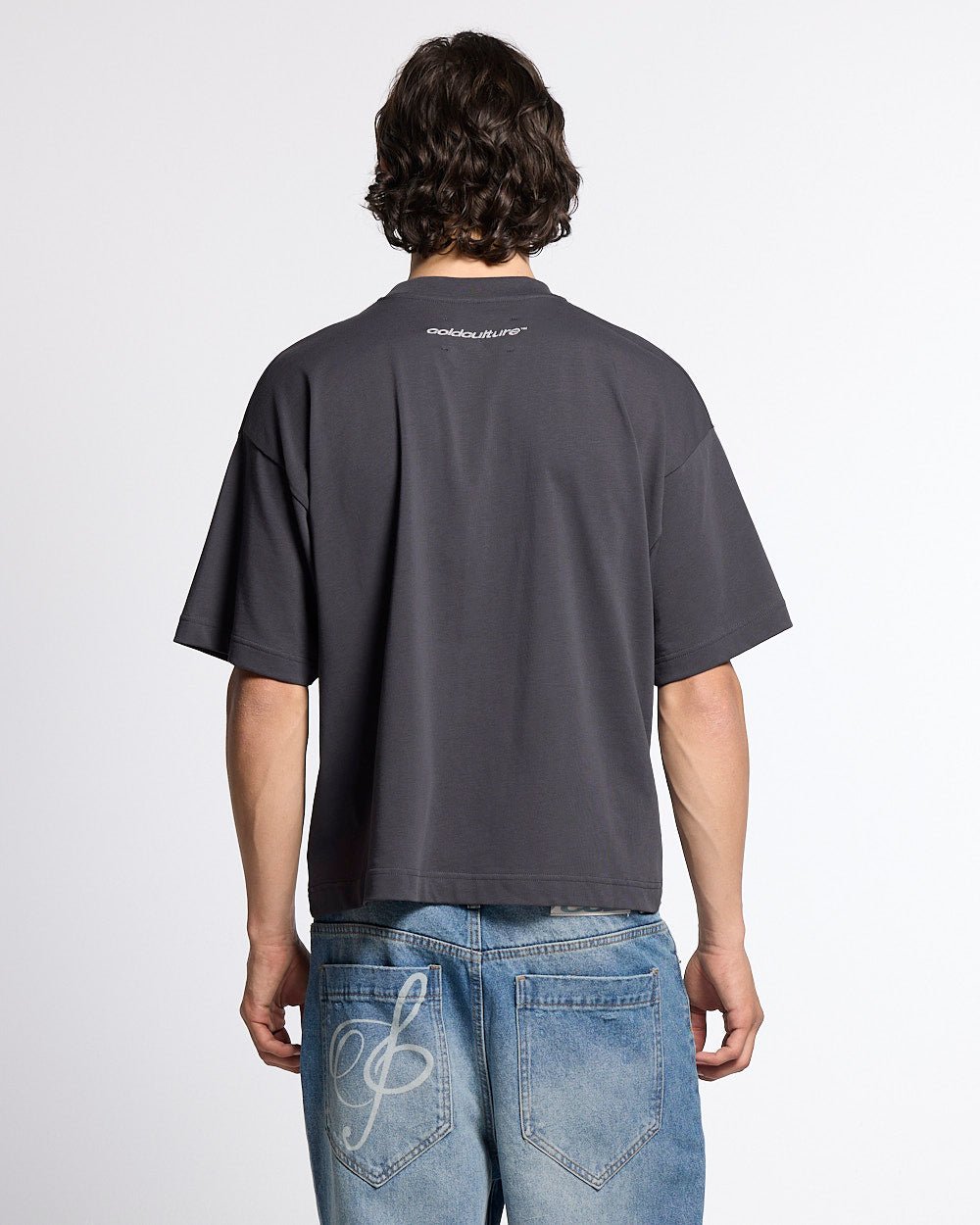 BULLDOG TEE DARK GREY - Cold Culture