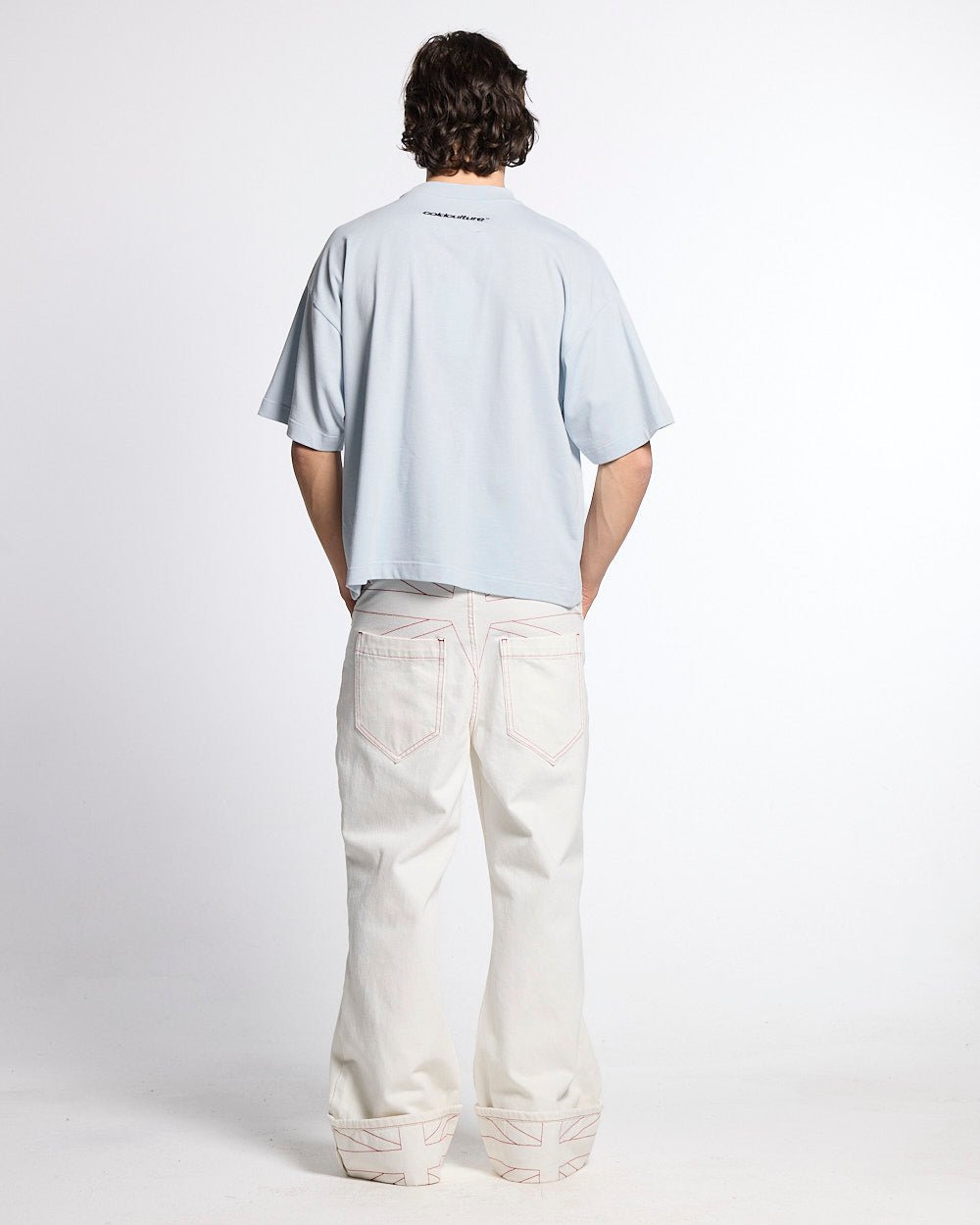 BULLDOG TEE LIGHT BLUE - Cold Culture