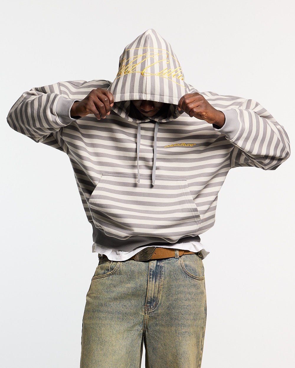 BUMBLE BEE HOODIE DARK GREY - Cold Culture