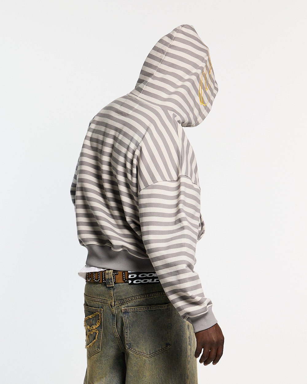 BUMBLE BEE HOODIE DARK GREY - Cold Culture