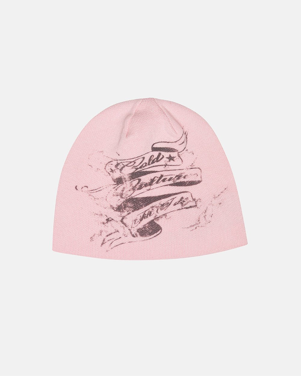 BURN ICONS BEANIE PINK - Cold Culture