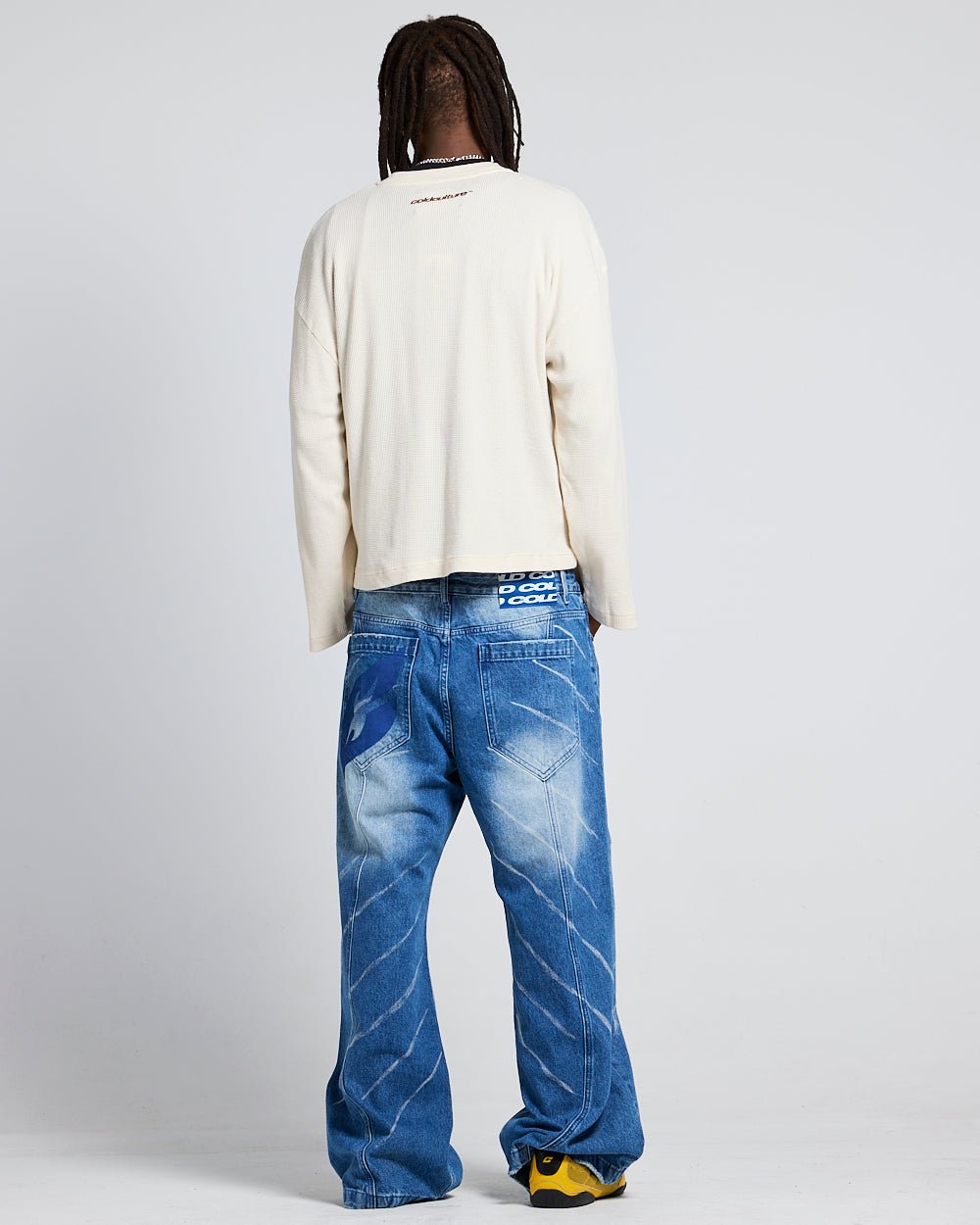 BURNT ICONS LONGSLEEVE OFF WHITE - Cold Culture