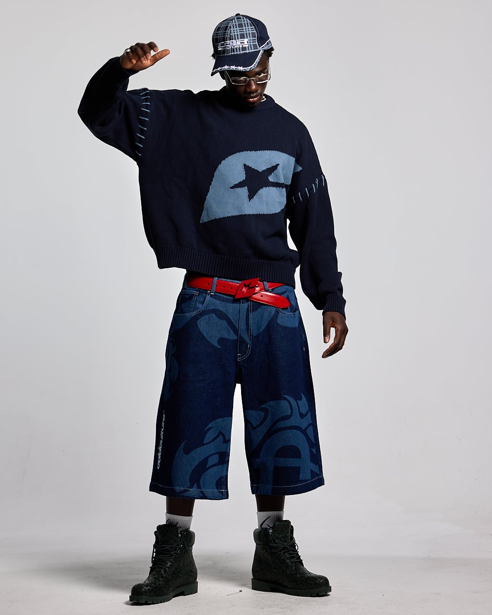 C KNIT BLUE - COLD CULTURE