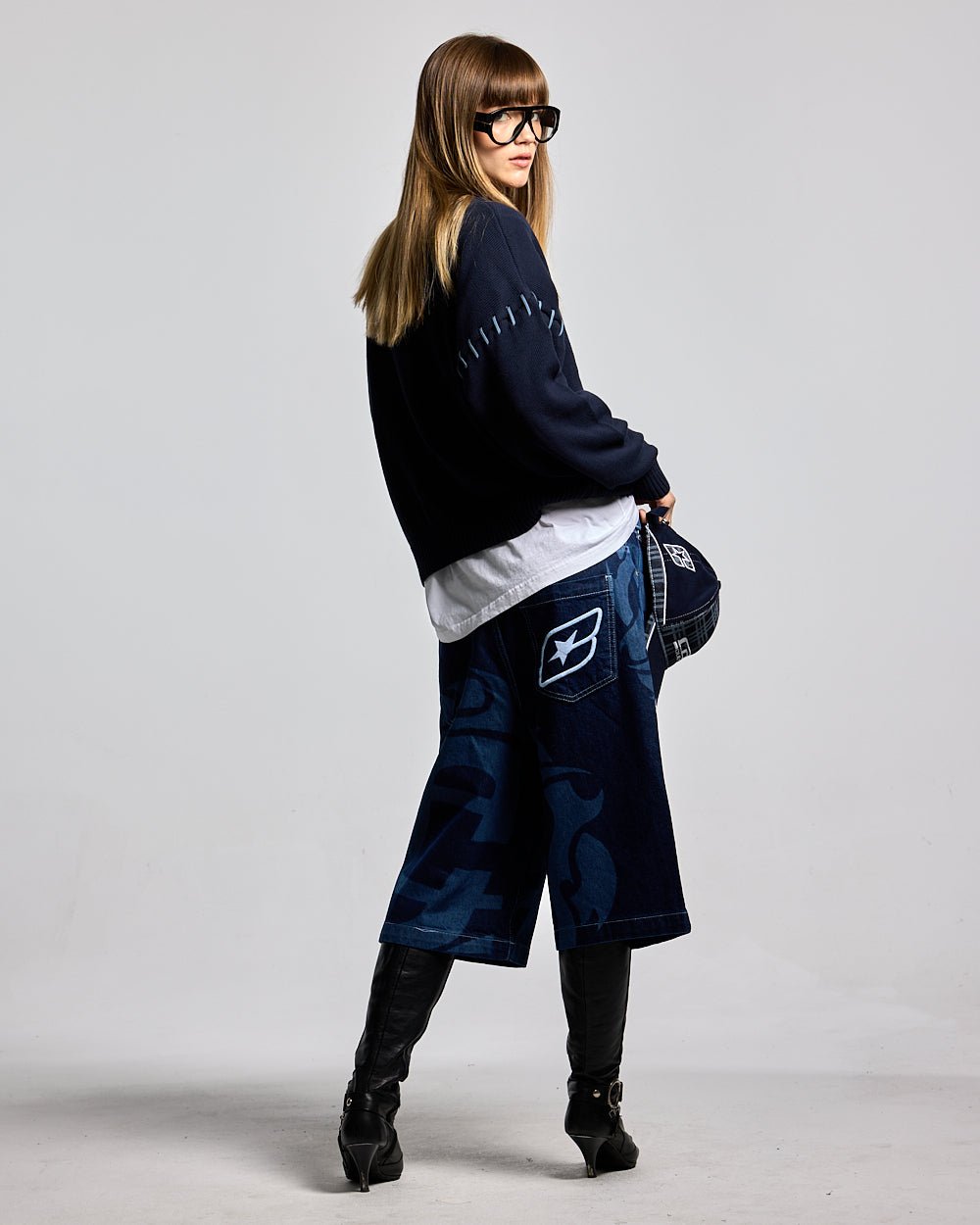 C KNIT BLUE - COLD CULTURE