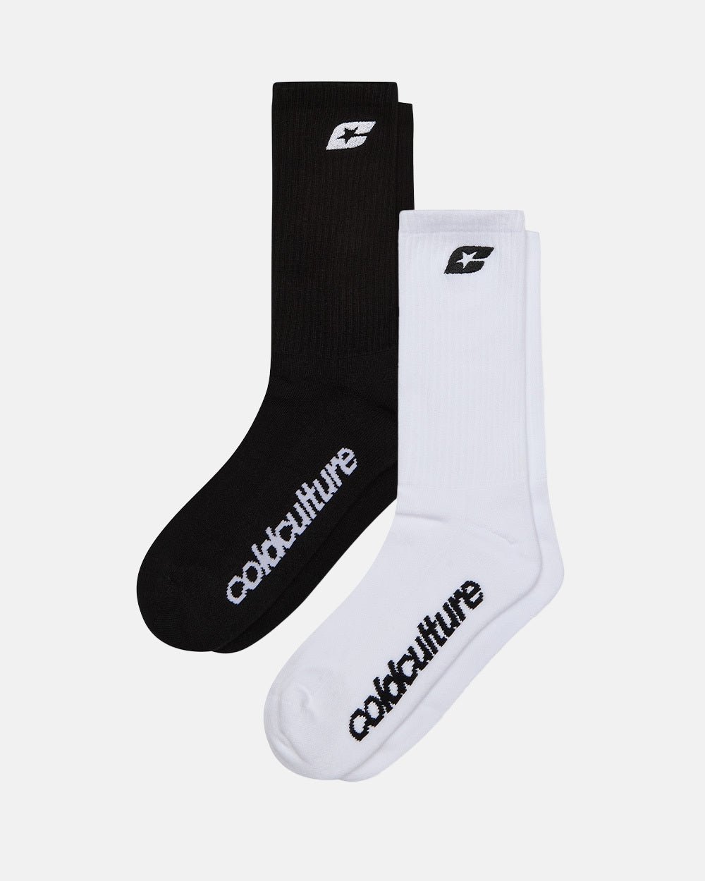 C SOCKS PACK WHITE & BLACK - Cold Culture