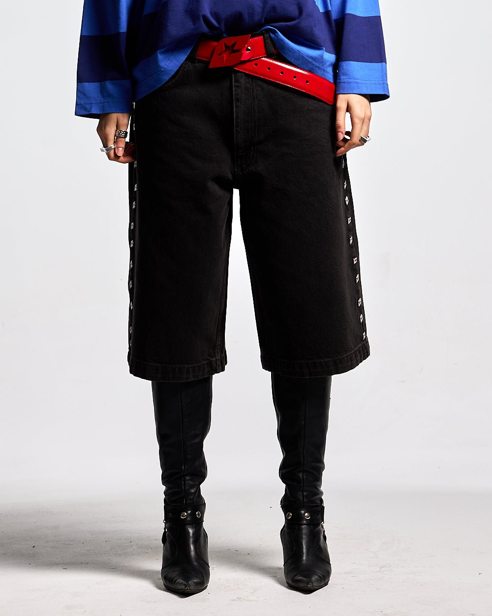C STAR BELT RED - COLD CULTURE